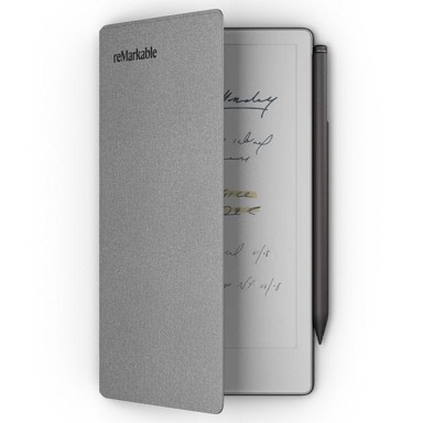 REMARKABLE Tablet Paper Pro Move, 7.3", 64 GB, Marker Plus, Book Folio Polymer Weave, siva